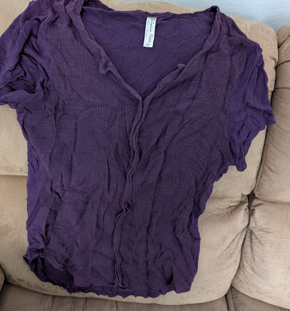 Perseption Deep Purple Women's Blouse